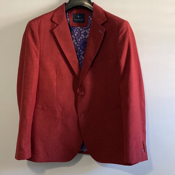 Tailorbyrd Men’s Cranberry Blazer - Picture 4 of 7